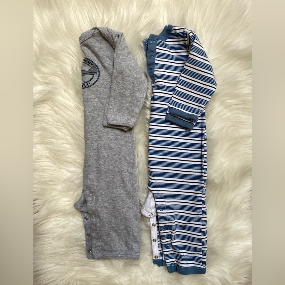 ⚫️5 for $25!⚫️ Hudson baby snap rompers (SET OF 2)